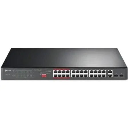 Switch TP-Link TL-SL1226P 26 Puertos/ RJ-45 10/100/1000 PoE/ SFP - PixelPlaza