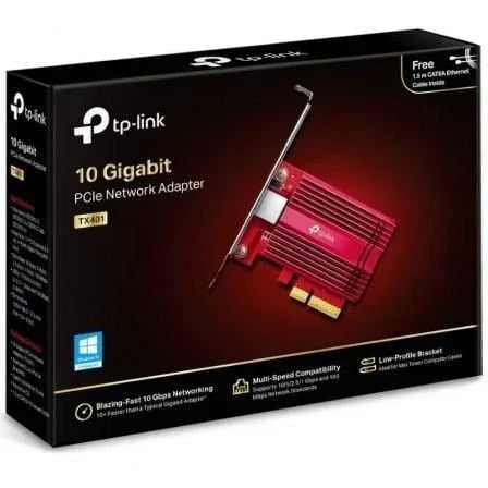 Tarjeta de Red RJ45-PCI Express TP-Link TX401/ 10Gbps - PixelPlaza