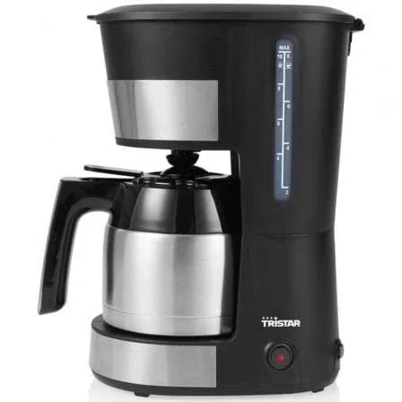 Cafetera de Goteo Tristar CM-1283/ 10 Tazas/ Negra y Plata - PixelPlaza