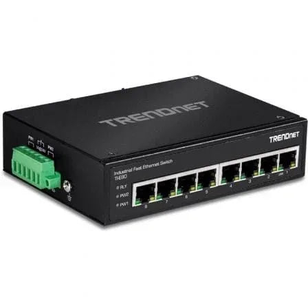 Switch TRENDnet TI-E80 8 Puertos/ RJ-45 Gigabit 10/100 - PixelPlaza