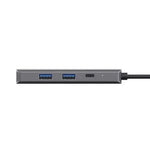 Docking USB Tipo-C Trust Dalyx/ 2xUSB/ 2xUSB Tipo-C/ 1xHDMI 4K/ 1xRJ45/ Gris - PixelPlaza
