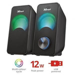Altavoces Trust Arys RGB/ 12W/ 2.0 - PixelPlaza