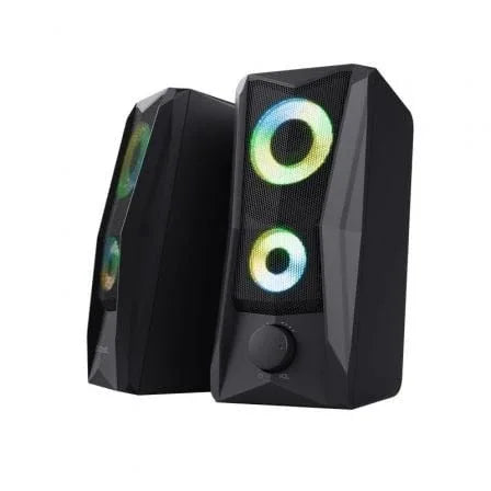 Altavoces Trust Gaming GXT 606 JAVV/ 12W/ 2.0/ Negros - PixelPlaza