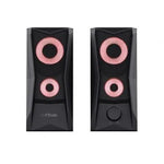 Altavoces Trust Gaming GXT 606 JAVV/ 12W/ 2.0/ Negros - PixelPlaza