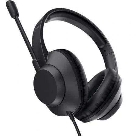 Auriculares Trust Ayda Max/ con Micrófono/ Jack 3.5/ Negros - PixelPlaza