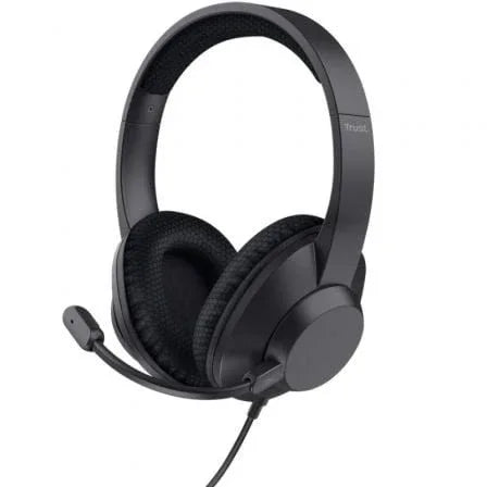 Auriculares Trust Ayda Max USB-ENC/ con Micrófono/ USB/ Negros - PixelPlaza