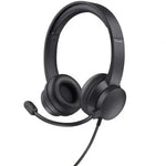 Auriculares Trust Ayda/ con Micrófono/ USB/ Negros - PixelPlaza