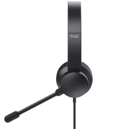 Auriculares Trust Ayda/ con Micrófono/ USB/ Negros - PixelPlaza