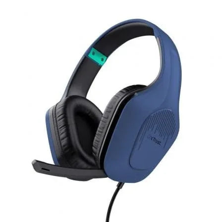 Auriculares Gaming con Micrófono Trust Gaming GXT 415 Zirox/ Jack 3.5/ Azules - PixelPlaza