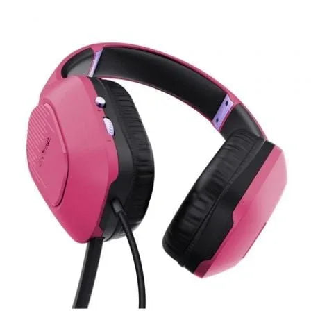 Auriculares Gaming con Micrófono Trust Gaming GXT 415 Zirox/ Jack 3.5/ Rosas - PixelPlaza