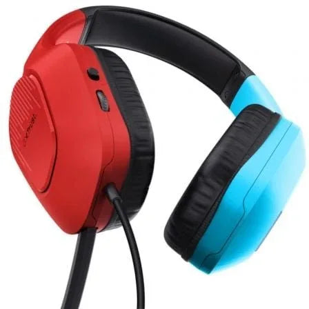 Auriculares Gaming con Micrófono Trust Gaming GXT 416S Zirox/ Jack 3.5/ Azules y Rojos - PixelPlaza
