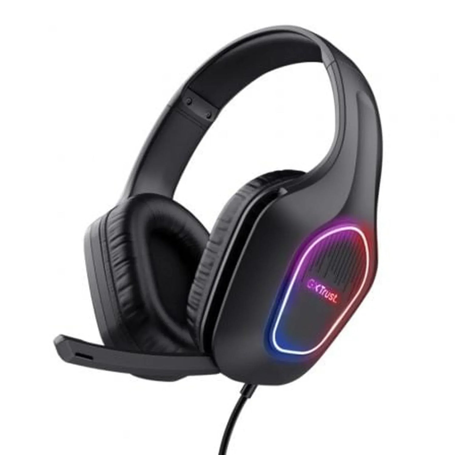 Auriculares Gaming con Micrófono Trust Gaming GXT 416 Zirox/ Jack 3.5/USB Negros - PixelPlaza