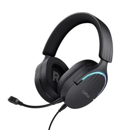 Auriculares Gaming con Micrófono Trust Gaming GXT 490 Fayzo/ USB 2.0/ Negros - PixelPlaza
