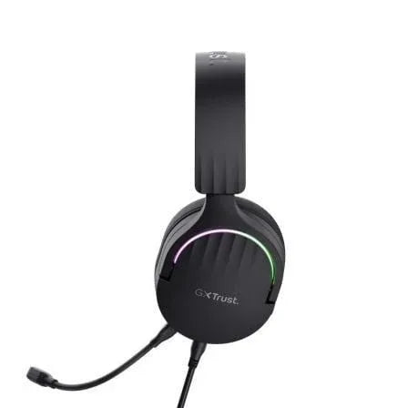 Auriculares Gaming con Micrófono Trust Gaming GXT 490 Fayzo/ USB 2.0/ Negros - PixelPlaza
