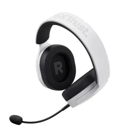 Auriculares Gaming Inalámbricos con Micrófono Trust Gaming GXT 491 Fayzo/ Bluetooth/ Jack 3.5/ Blancos - PixelPlaza