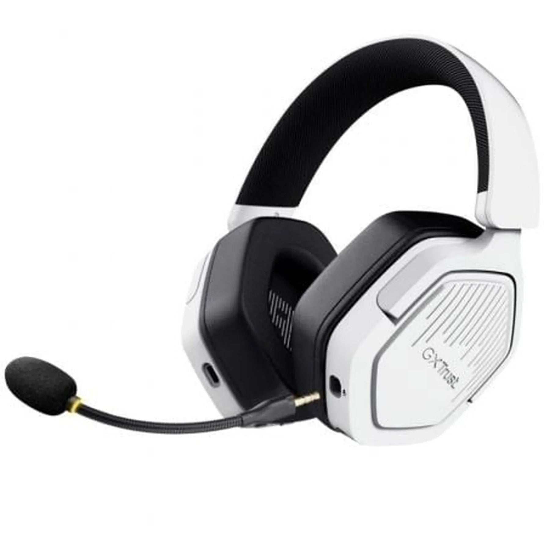 Auriculares Gaming Inalámbricos con Micrófono Trust Gaming GXT 493PS Carus PS5/ Jack 3.5/ Bluetooth/ Blancos - PixelPlaza