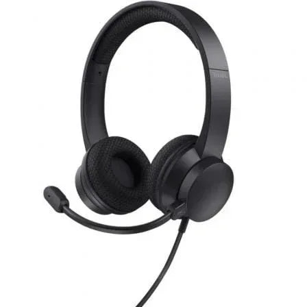 Auriculares Trust HS-260/ con Micrófono/ USB/ Negros - PixelPlaza