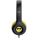 Auriculares Infantiles Trust Nouna Kids/ con Micrófono/ Negros - PixelPlaza