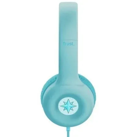 Auriculares Infantiles Trust Nouna Kids/ con Micrófono/ Azules - PixelPlaza