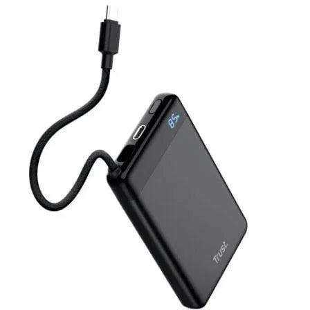 Batería Externa/Powerbank Trust Fiera 10000mAh/ 20W/ Incluye Cable USB Tipo-C - PixelPlaza