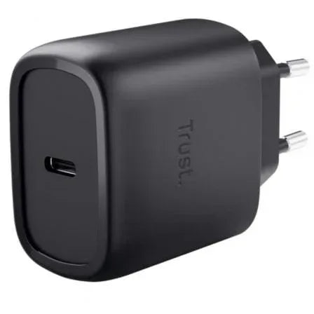 Cargador de Pared GaN Trust Maxo 45W/ 1xUSB Tipo-C/ 45W - PixelPlaza