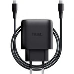 Cargador de Pared GaN Trust Maxo 45W Compatible con Samsung/ 1xUSB Tipo-C/ Incluye Cable USB Tipo-C/ 45W - PixelPlaza