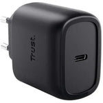 Cargador de Pared GaN Trust Maxo 45W Compatible con Samsung/ 1xUSB Tipo-C/ Incluye Cable USB Tipo-C/ 45W - PixelPlaza