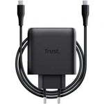 Cargador de Pared GaN Trust Maxo 65W/ 1xUSB Tipo-C/ Incluye Cable USB Tipo-C/ 65W - PixelPlaza