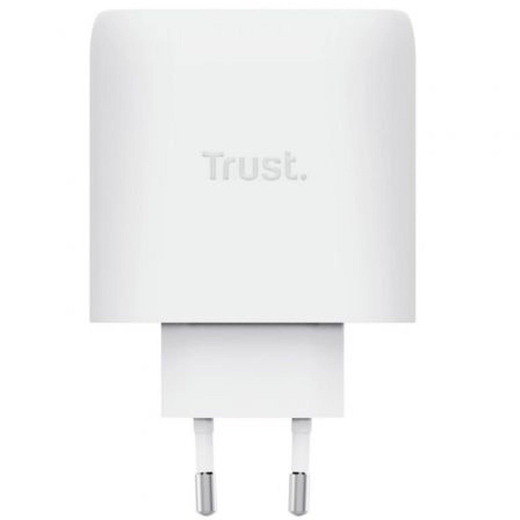 Cargador de Pared GaN Trust Maxo 65W 25526/ 2xUSB Tipo-C/ Incluye Cable USB Tipo-C/ 65W