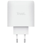 Cargador de Pared GaN Trust Maxo 65W 26068/ 3xUSB Tipo-C/ 1xUSB/ Incluye Cable USB Tipo-C/ 65W