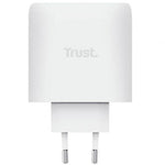Cargador de Pared GaN Trust Maxo 65W 26068/ 3xUSB Tipo-C/ 1xUSB/ Incluye Cable USB Tipo-C/ 65W