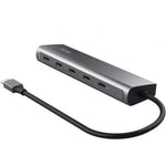 Hub USB Tipo-C Trust Halyx/ 4xUSB Tipo-C/ 1xUSB Tipo-C PD - PixelPlaza