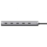 Hub USB Tipo-C Trust Halyx/ 4xUSB Tipo-C/ 1xUSB Tipo-C PD - PixelPlaza