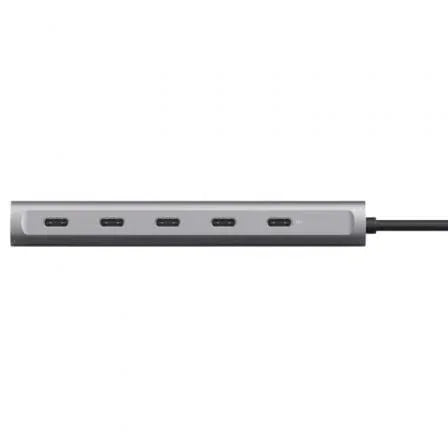 Hub USB Tipo-C Trust Halyx/ 4xUSB Tipo-C/ 1xUSB Tipo-C PD - PixelPlaza