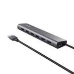 Hub USB 3.2 Gen1 Trust Halyx/ 7xUSB/ 1xUSB-C - PixelPlaza