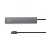 Hub USB 3.2 Gen1 Trust Halyx/ 7xUSB/ 1xUSB-C - PixelPlaza