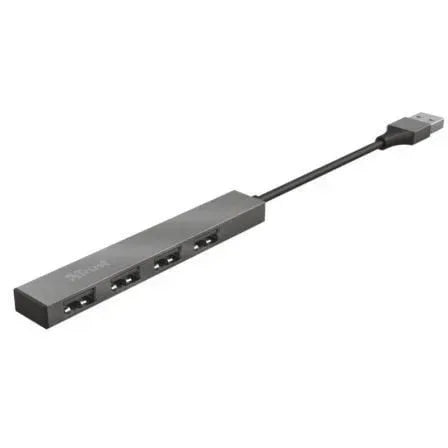 Hub USB 2.0 Trust Halyx/ 4xUSB - PixelPlaza