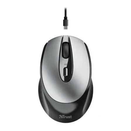 Ratón Inalámbrico Trust Zaya/ Batería recargable/ Hasta 1600 DPI - PixelPlaza