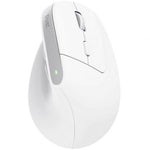 Ratón Vertical Inalámbrico por Bluetooth Trust Bayo+/ Batería Recargable/ Hasta 2400 DPI/ Blanco