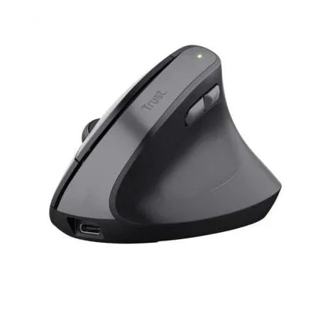 Ratón Vertical Inalámbrico Trust Bayo II/ Batería recargable/ Hasta 2400 DPI - PixelPlaza