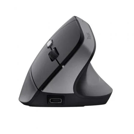 Ratón Vertical Inalámbrico Trust Bayo II/ Batería recargable/ Hasta 2400 DPI - PixelPlaza