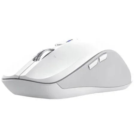 Ratón Ergonómico Inalámbrico Trust Ferro/ Hasta 3200 DPI/ Blanco - PixelPlaza