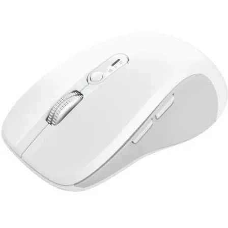 Ratón Ergonómico Inalámbrico Trust Ferro/ Hasta 3200 DPI/ Blanco - PixelPlaza