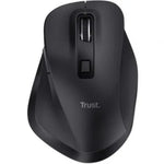 Ratón Ergonómico Inalámbrico Trust Fyda Multidispositivo/ Batería recargable/ Hasta 2400 DPI - PixelPlaza
