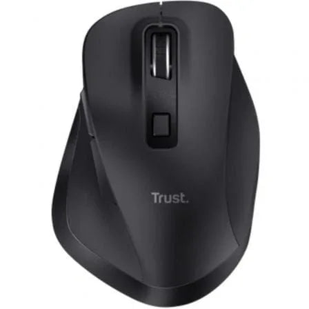 Ratón Ergonómico Inalámbrico Trust Fyda Multidispositivo/ Batería recargable/ Hasta 2400 DPI - PixelPlaza