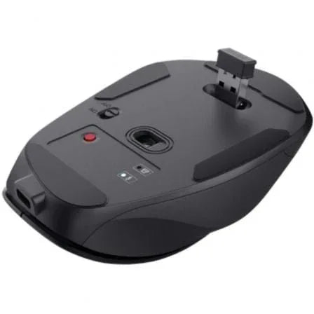 Ratón Ergonómico Inalámbrico Trust Fyda Multidispositivo/ Batería recargable/ Hasta 2400 DPI - PixelPlaza