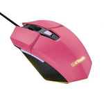 Ratón Gaming Trust Gaming GXT 109 Felox/ Hasta 6400 DPI/ Rosa - PixelPlaza