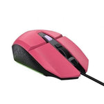 Ratón Gaming Trust Gaming GXT 109 Felox/ Hasta 6400 DPI/ Rosa - PixelPlaza