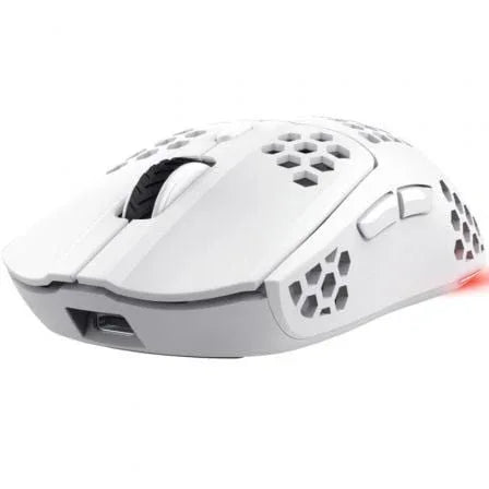 Ratón Gaming Inalámbrico Trust Gaming GXT 929 Helox/ Batería recargable/ Hasta 4800 DPI/ Blanco - PixelPlaza