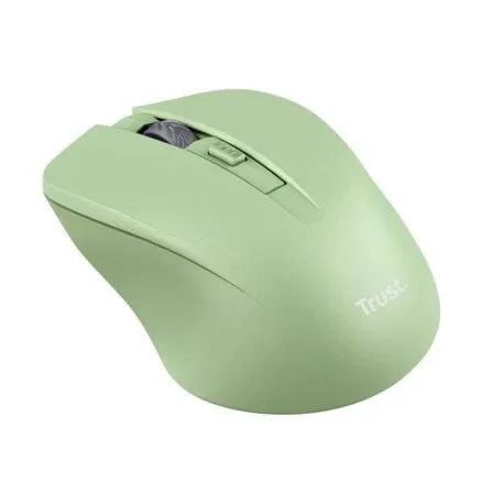 Ratón Inalámbrico Trust Mydo Silent Wireless/ Hasta 1800 DPI/ Verde - PixelPlaza